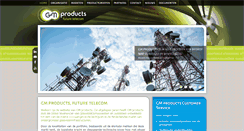 Desktop Screenshot of gmproducts.nl
